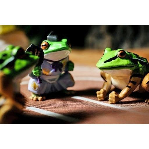 日本 Qualia 蛙力士氣勢公仔P2 摔角 相撲 扭蛋