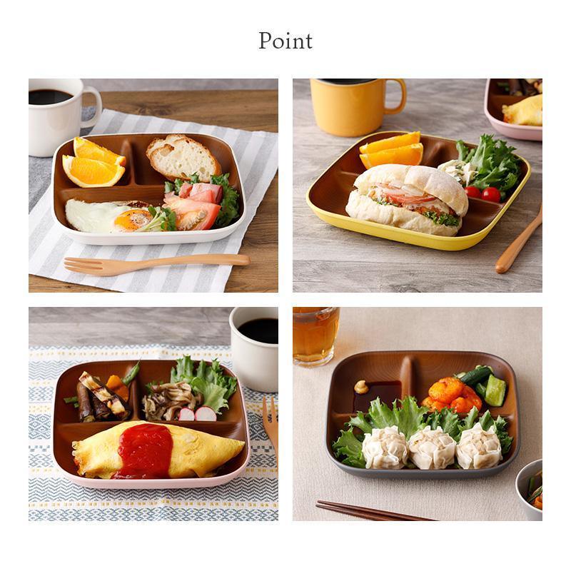 日本製 isso ecco 輕量餐盤 分隔盤 │耐熱 耐摔 野餐 露營