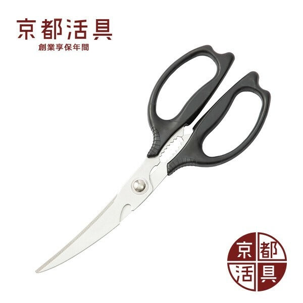 日本製 京都活具 抗菌料理剪刀 | 廚房剪刀 螃蟹鉗 萬用剪刀 烤肉 海鮮 菜