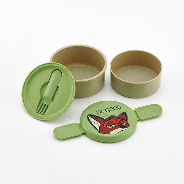 SKATER 動物方程式便當盒︱雙層便當盒 午餐盒 保鮮盒 抗菌 野餐