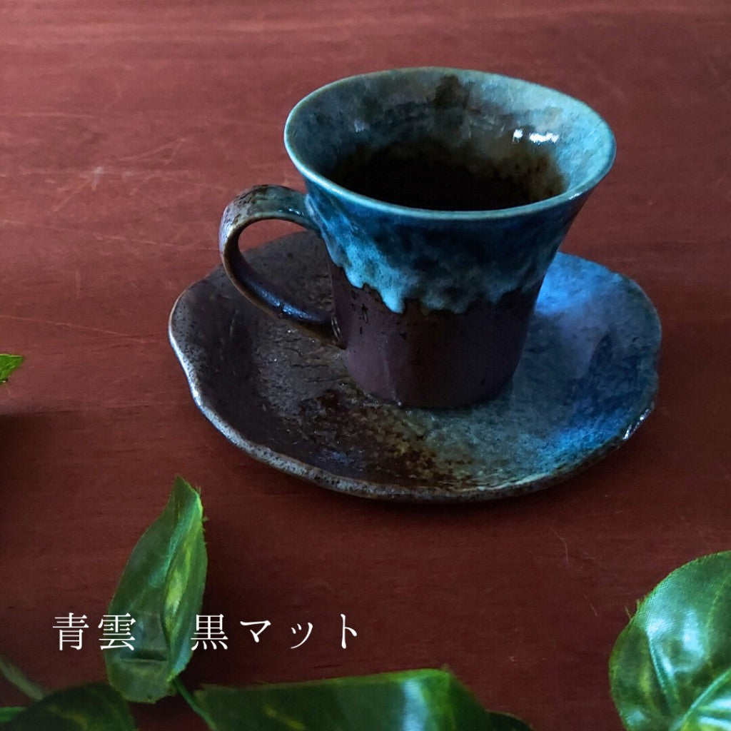 日本製 美濃燒 咖啡杯組︱190ML 杯子 點心盤 下午茶組