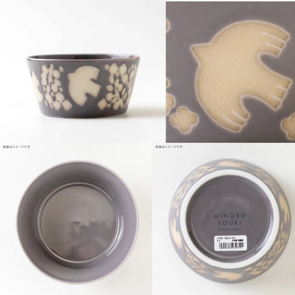 日本製 LINTU 陶瓷碗Φ13.2│沙拉碗 優格碗 北歐風