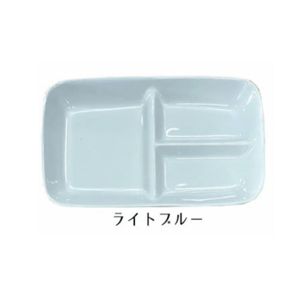 陶瓷分隔盤 三格盤 日式餐盤