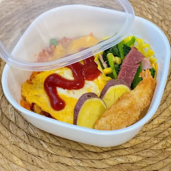 日本製 NAKAYA 微波保鮮碗︱大容量 方形 圓形 隨機顏色