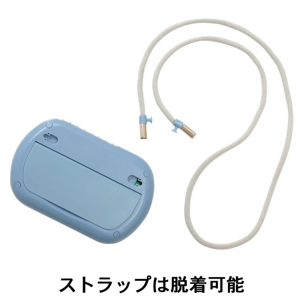 日本 兩用風扇|桌立風扇|掛脖式風扇| 附Type-C充電線-兩色可選 - 富士通販