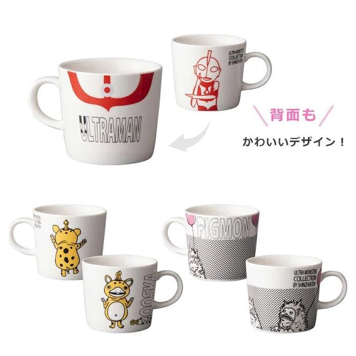 日本製 ULTRAMAN 奧特曼馬克杯|超人力霸王 鹹蛋超人 - 富士通販