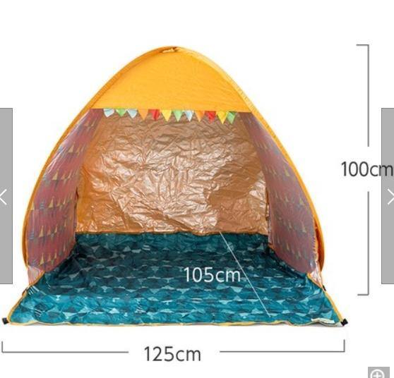 懷舊馬戲團彈出式帳棚|兒童室內戶外抗UV帳篷 - 富士通販
