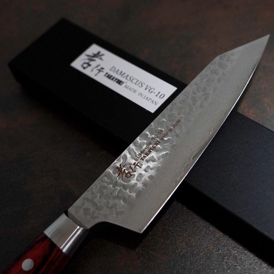 日本製 堺孝行|VG10 33層 鎚目 大馬士革紋 三德刀 日本刀 主廚刀 160mm 不沾黏 切肉 切菜 切水果 萬用廚刀 - 富士通販