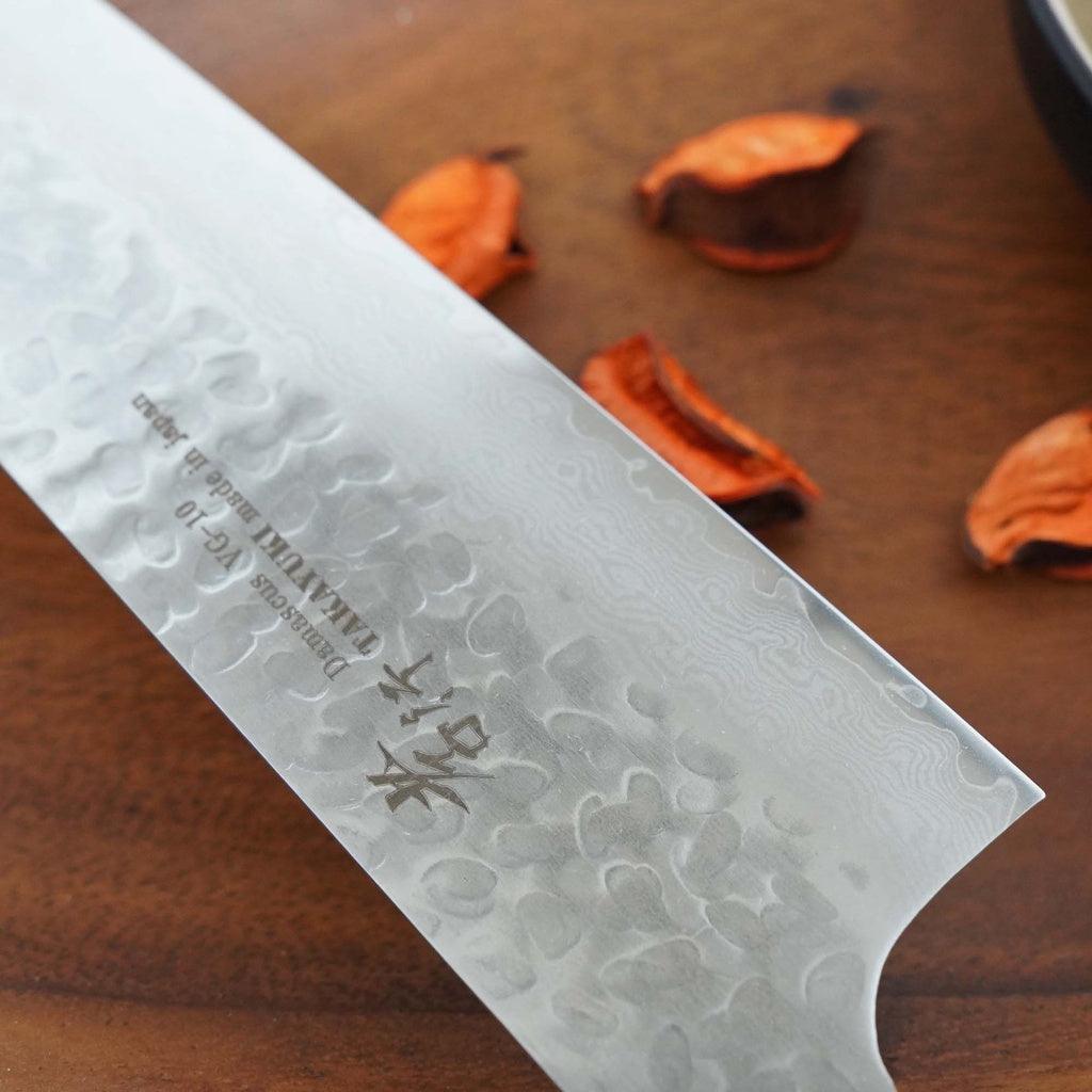 日本製 堺孝行|VG10 33層 鎚目 大馬士革紋 菜切 日本刀 主廚刀 160mm 不沾黏 切菜 菜刀 - 富士通販