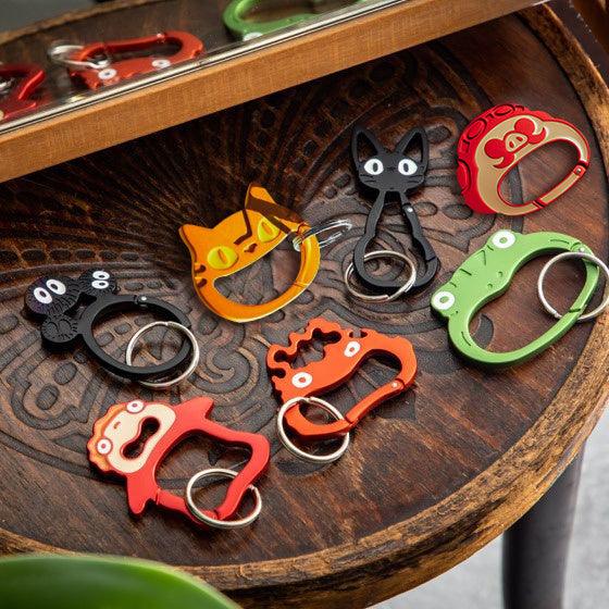 日本 吉卜力 x GBL 聯名推出|卡西法 黑貓吉吉 龍貓 紅豬 登山扣 - 富士通販