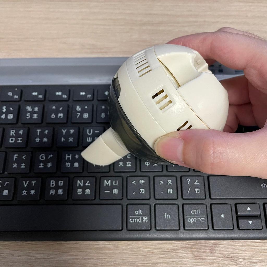 日本 yell 扭蛋 吸塵器扭蛋 可換電池|桌面吸塵器 迷你吸塵器 桌上吸塵器 小型吸塵器 - 富士通販