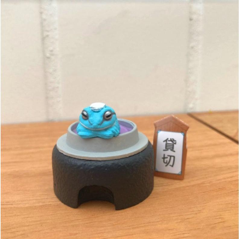 日本YELL扭蛋|全5款,泡澡動物寒冷天氣篇 - 大象、柴犬、兔子、青蛙、海豹 - 富士通販