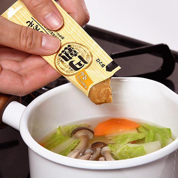 日本長野縣円熟味噌湯調理包 不沾手設計 一袋20條|即期品出清 效期2022/05 - 富士通販
