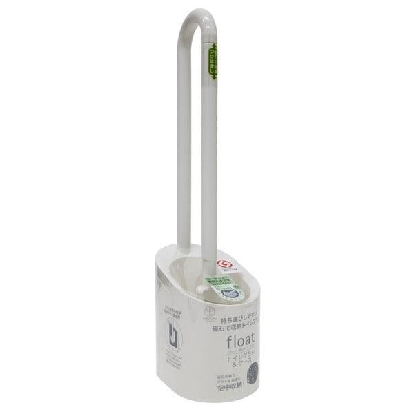 日本製 YOKOZUNA FLOAT 磁浮式 馬桶刷附底座|馬桶刷 馬桶清潔 馬桶刷組 - 富士通販