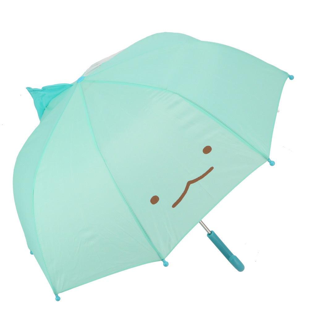 日本兒童立體卡通直桿雨傘|蠟筆小新 角落生物 - 富士通販
