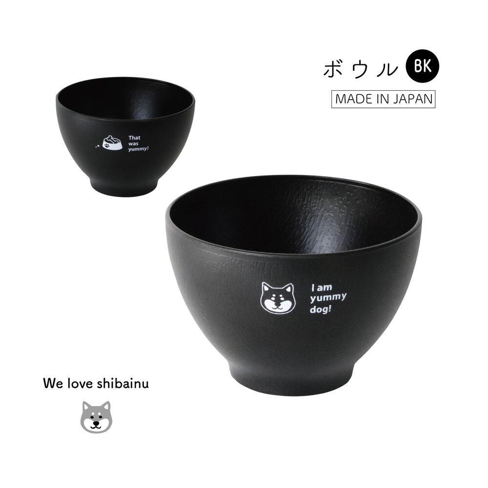 日本製田中箸店柴犬飯碗|兒童餐具/情侶碗,可用洗碗機、不易破碎 - 富士通販