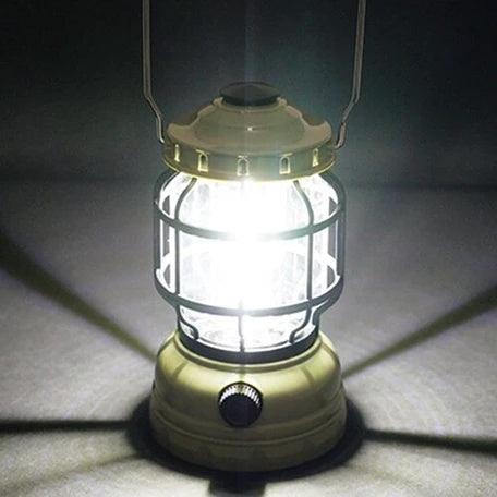 手提露營燈|可調節燈光、電池式、戶外野營燈、室內照明燈 - 富士通販