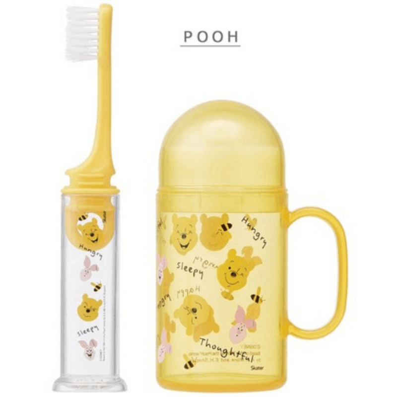 兒童旅行牙刷組|角落生物、小美人魚、龍貓、維尼 - 富士通販