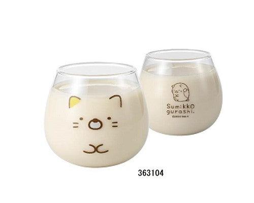 日本製 角落生物 透明玻璃杯 |炸豬排 白熊 企鵝 貓 蜥蜴 - 富士通販