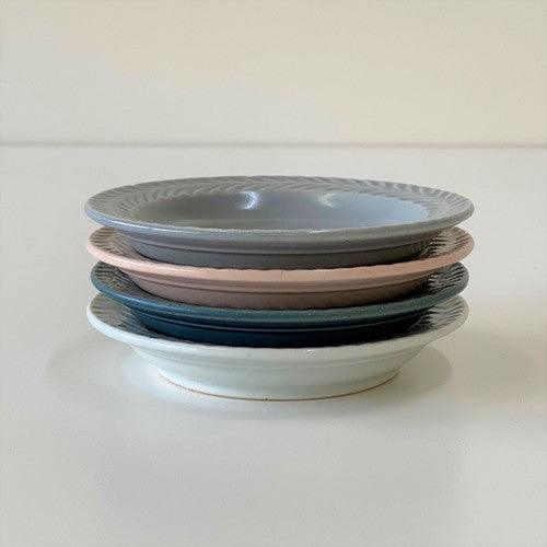 日本製 波佐見燒 迷迭香造型 馬克杯 小盤子|下午茶餐具 - 富士通販