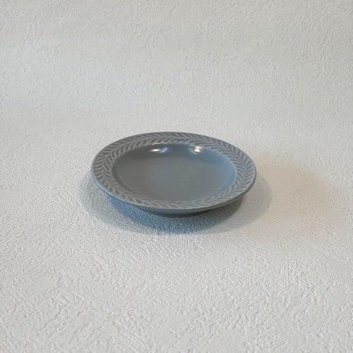 日本製 波佐見燒 迷迭香造型 馬克杯 小盤子|下午茶餐具 - 富士通販