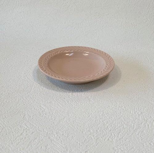 日本製 波佐見燒 迷迭香造型 馬克杯 小盤子|下午茶餐具 - 富士通販