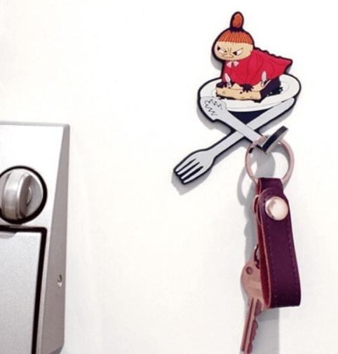 嚕嚕米磁鐵掛勾鑰匙圈|嚕嚕米、小不點 - 富士通販