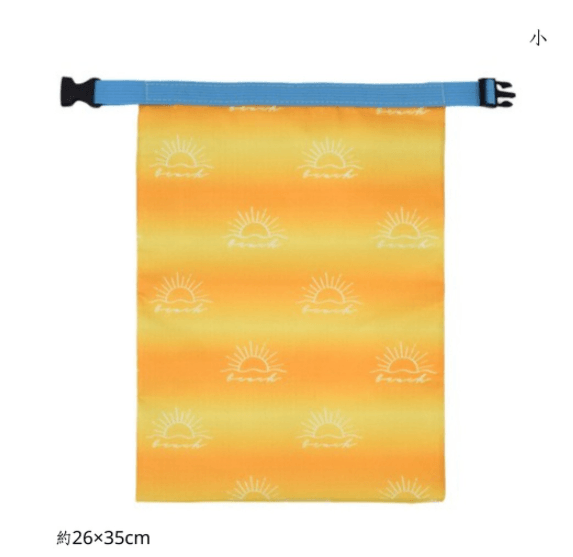 天空藍/太陽橙保冷袋 (大/ 小),保冷保溫一次滿足,收納摺疊超方便 - 富士通販