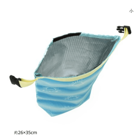 天空藍/太陽橙保冷袋 (大/ 小),保冷保溫一次滿足,收納摺疊超方便 - 富士通販