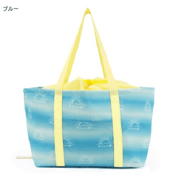 天空藍/太陽橙保冷袋 (大/ 小),保冷保溫一次滿足,收納摺疊超方便 - 富士通販