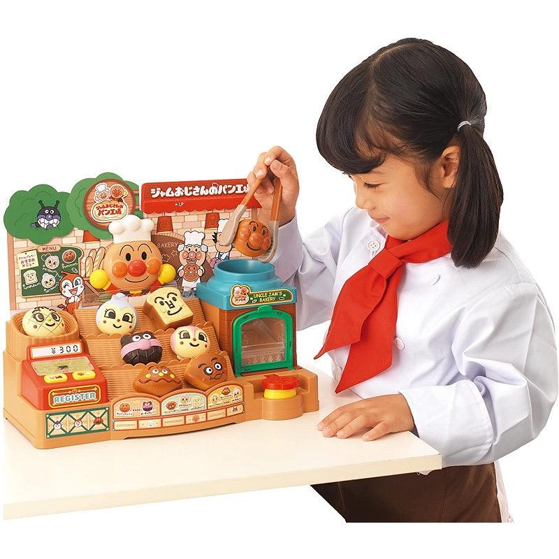 日本正版卡通|麵包超人扮家家酒麵包店、兒童玩具 - 富士通販