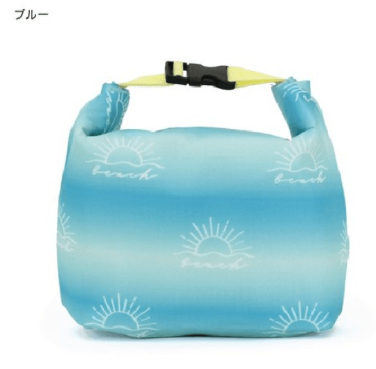 天空藍/太陽橙保冷袋 (大/ 小),保冷保溫一次滿足,收納摺疊超方便 - 富士通販