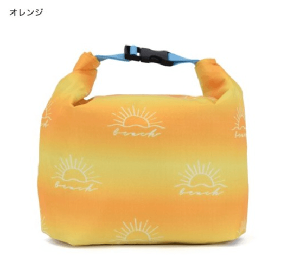 天空藍/太陽橙保冷袋 (大/ 小),保冷保溫一次滿足,收納摺疊超方便 - 富士通販