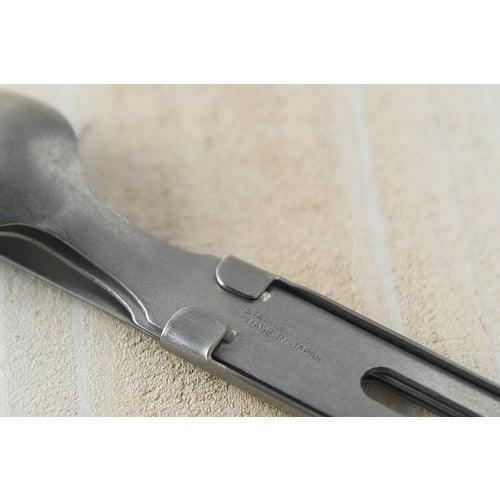 日本製 燕三條 露營餐具 三件組|湯匙 叉子 刀 可堆疊收納 - 富士通販