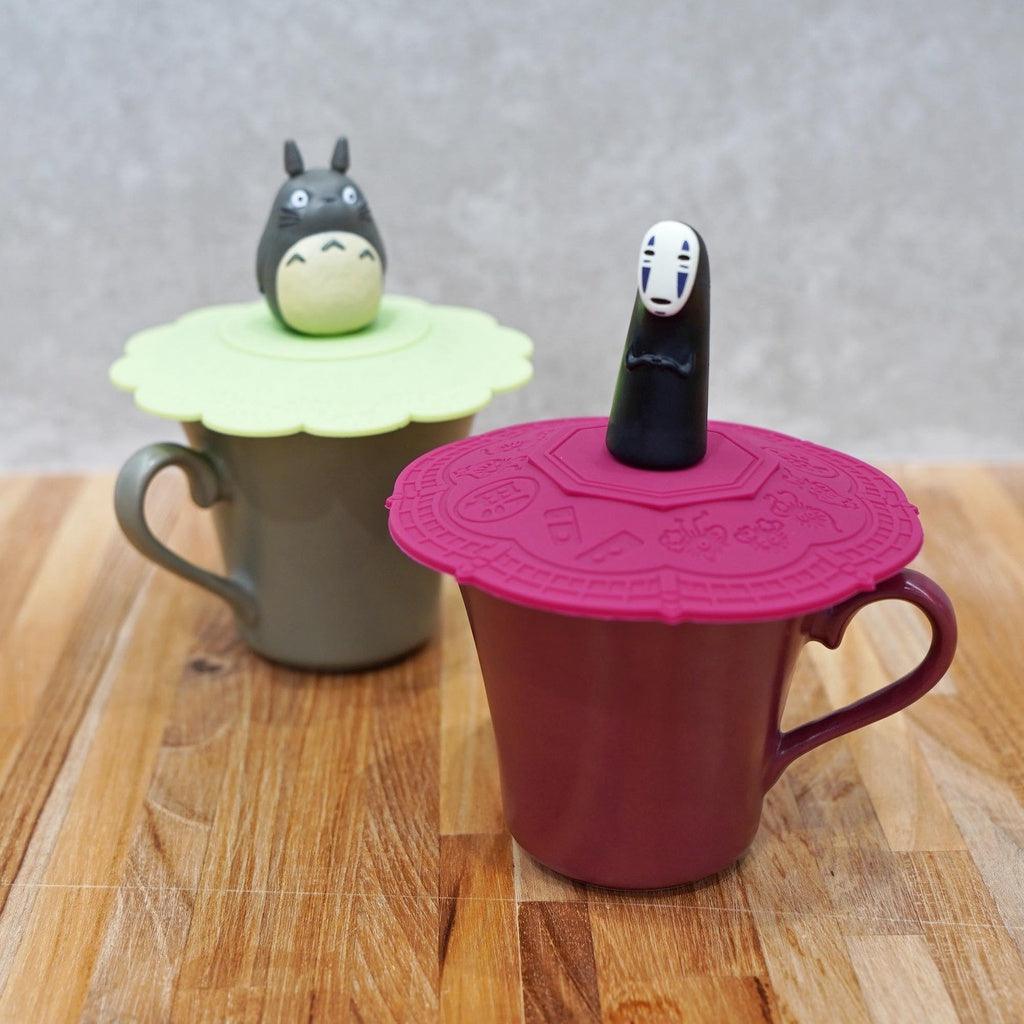 日本 龍貓 無臉男 造型杯蓋|矽膠杯蓋 馬克杯蓋 防塵 - 富士通販