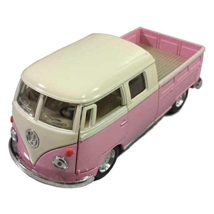 日本 1963 VW 福斯迴力車| 1/34 雙廂貨卡合金車模型 - 富士通販