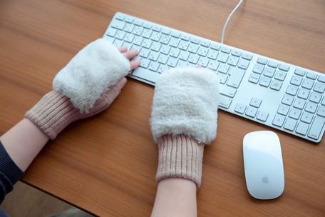 露手指手套|冬天保暖暖手寶 - 富士通販