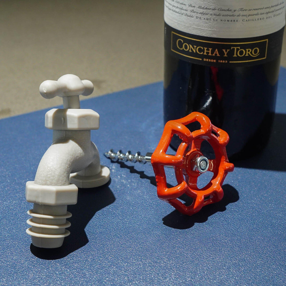 水龍頭造型開瓶器、瓶蓋組|創意禮物 - 富士通販