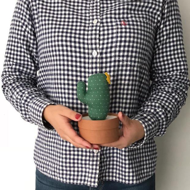 日本 可愛仙人掌造型針線包|收納盒 |針線盒 (內附小工具)-三種款式 - 富士通販