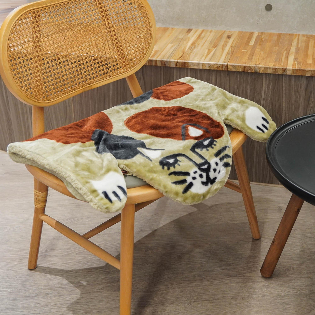 冬天保暖毯子|貓咪可愛動物圖案 - 富士通販