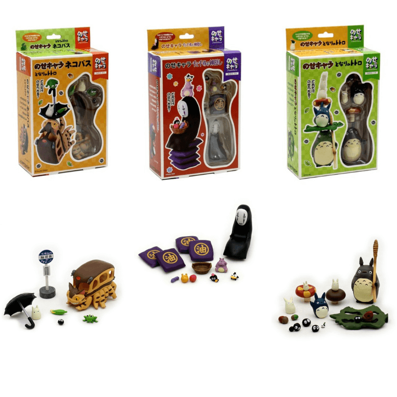 宮崎駿系列公仔收藏模型|無臉男、龍貓、龍貓公車 - 富士通販