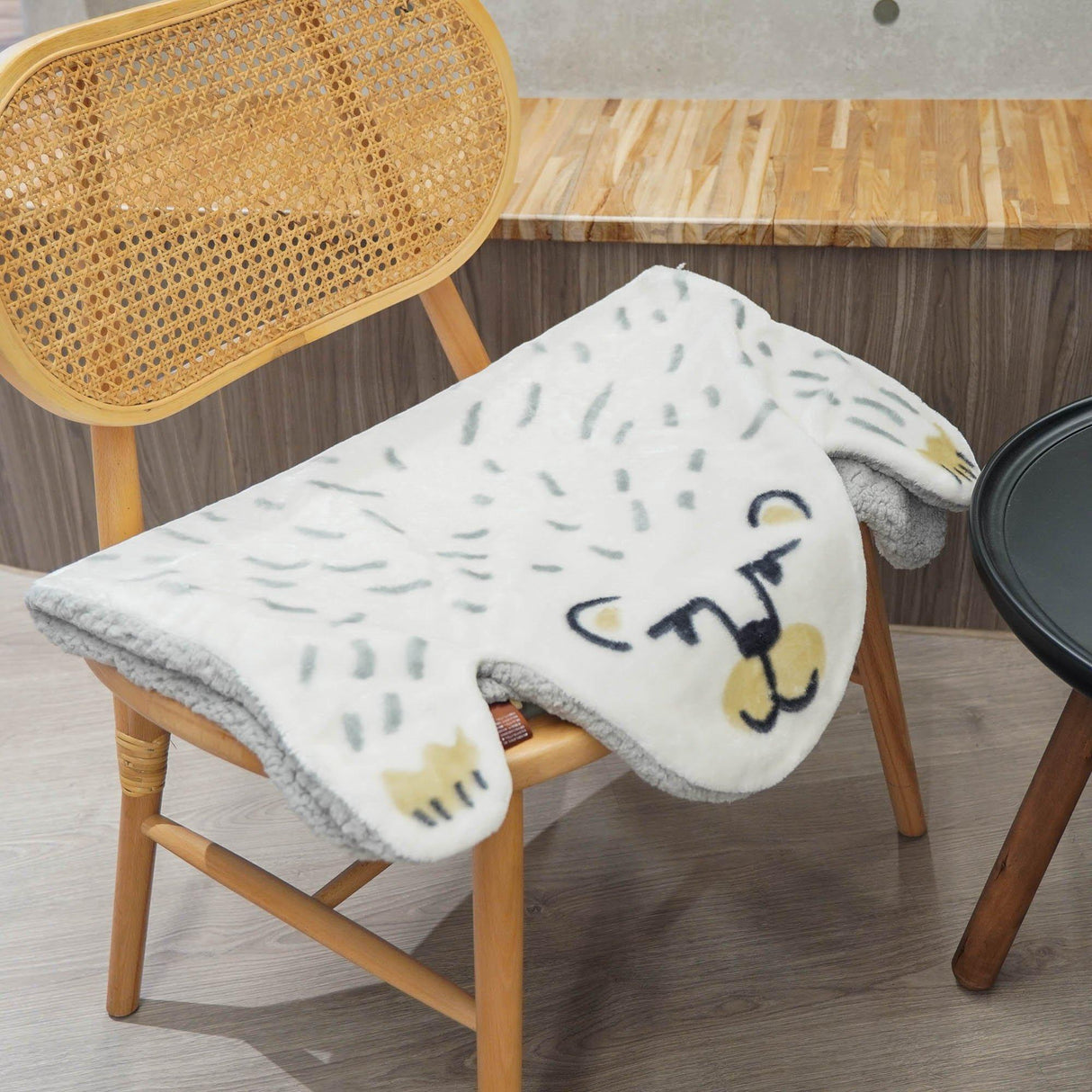 冬天保暖毛毯|北極熊可愛動物圖案 - 富士通販