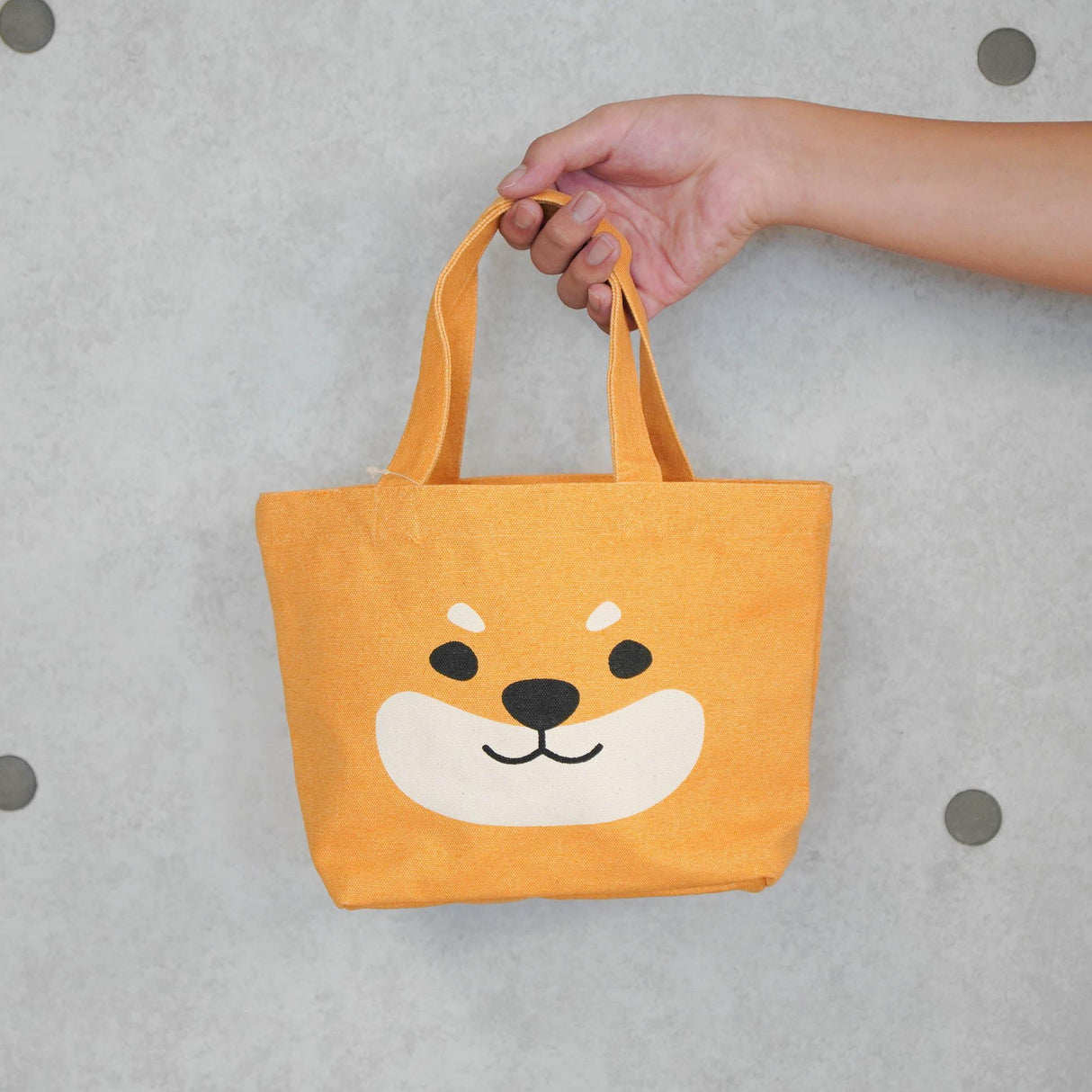 東京限定柴犬造型帆布袋|日本超人氣迷你手提袋 - 富士通販