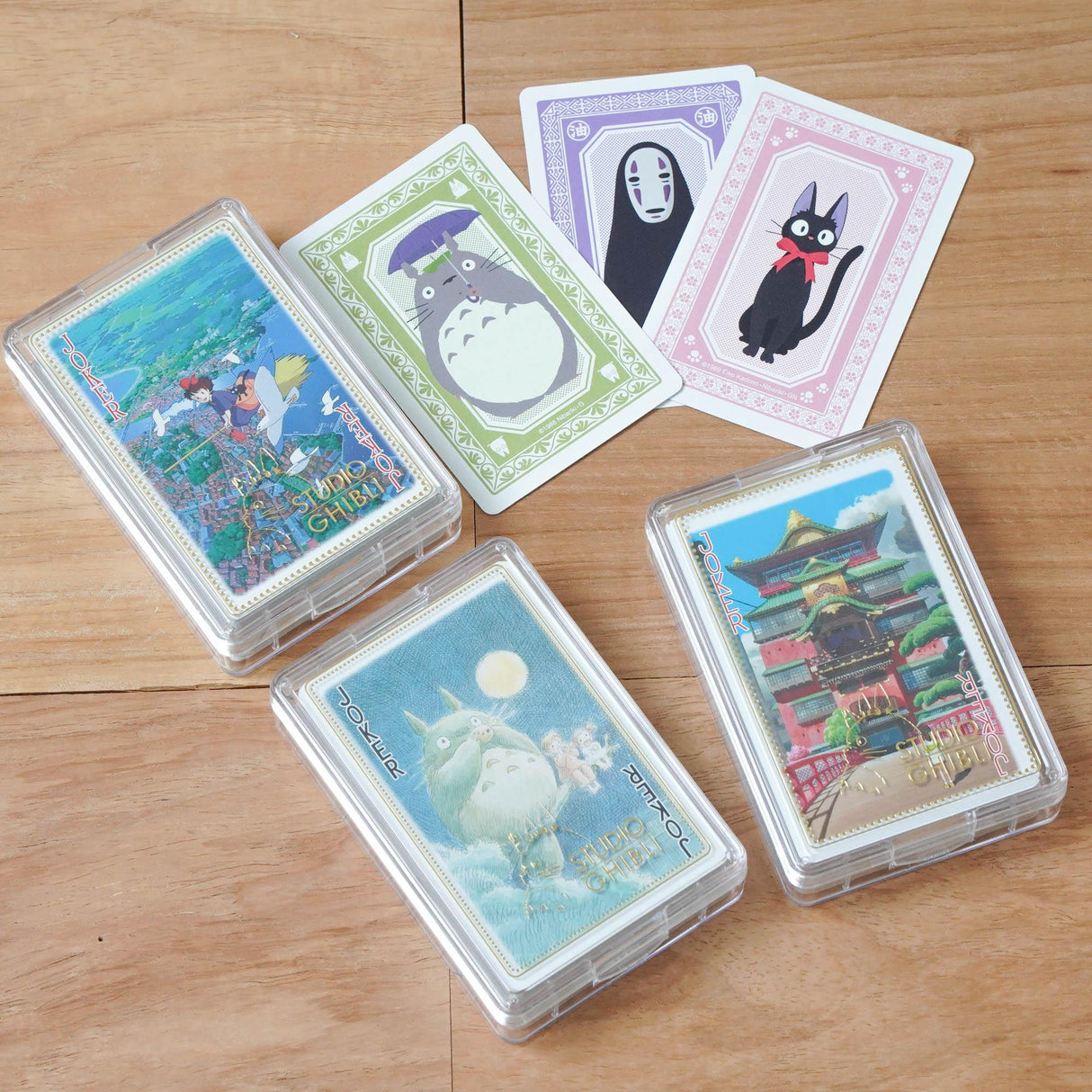 宮崎駿動畫系列撲克牌|龍貓、神隱少女、魔女宅急便 - 富士通販