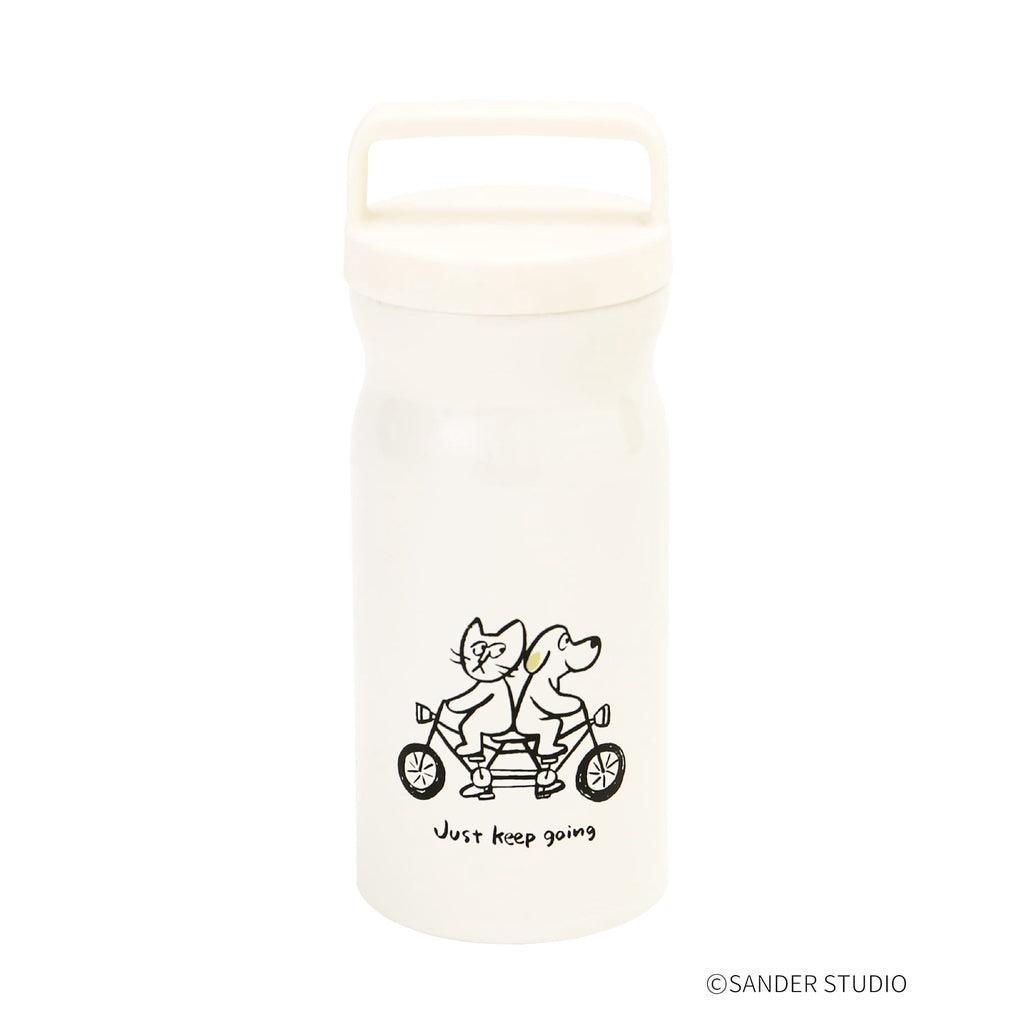 卡通插圖不鏽鋼保溫瓶|日本知名插圖師設計 - 富士通販