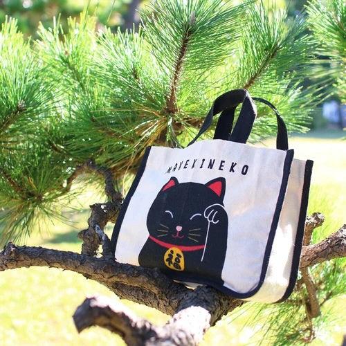 日本招財貓手提袋| 帆布袋、 環保袋、露營野餐袋 - 富士通販