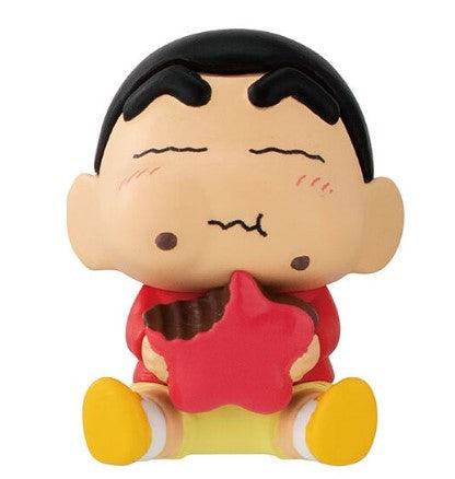 日本萬代 蠟筆小新 扭蛋 嚼嚼派對|小新 妮妮 風間 小白 阿呆 正男 - 富士通販