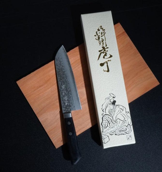 日本製 京都活具 三徳包丁|彩流 鎚目 全特種不鏽鋼 - 富士通販