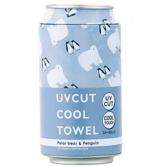 日本涼感毛巾|防紫外線 飲料罐包裝 - 富士通販