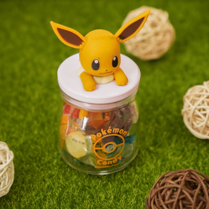 寶可夢公仔糖果罐|伊布、皮卡丘、小火龍、卡比獸、耿鬼、傑尼龜、妙蛙種子 - 富士通販